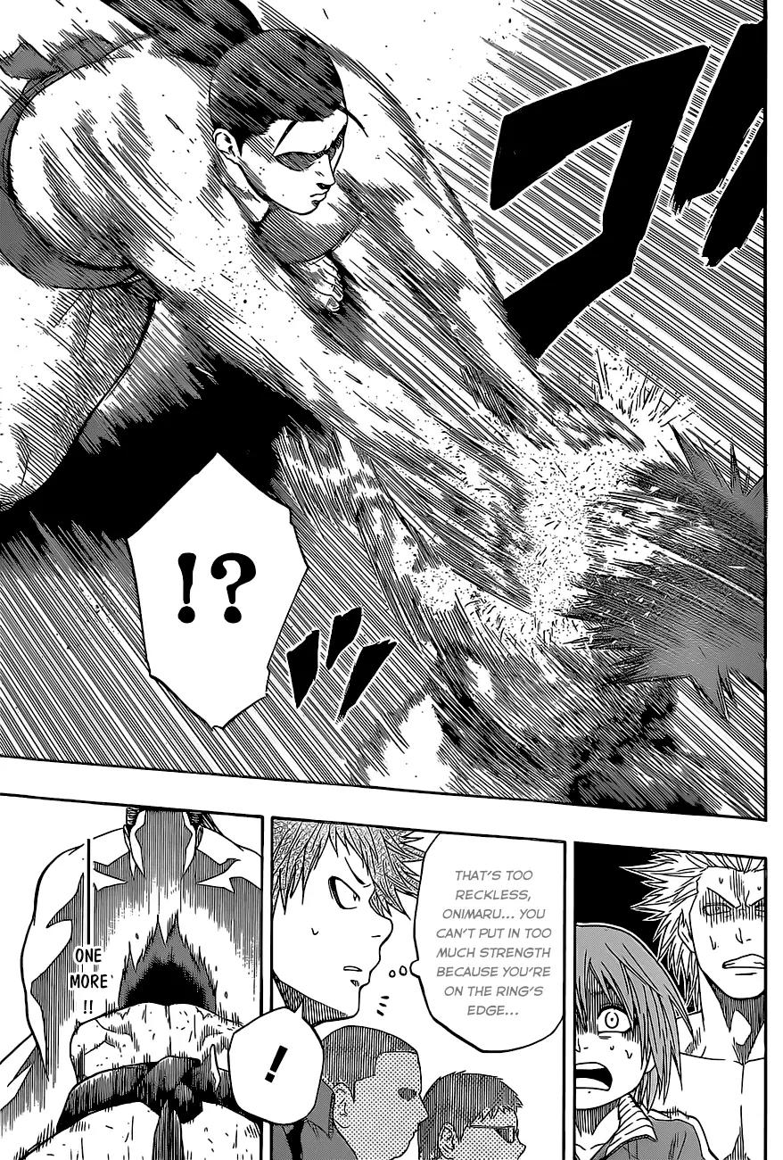 Hinomaru Zumou Chapter 30 page 12 - Chapter 30: Onimaru Kunitsuna Vs Kusanagi no Tsurugi 2
