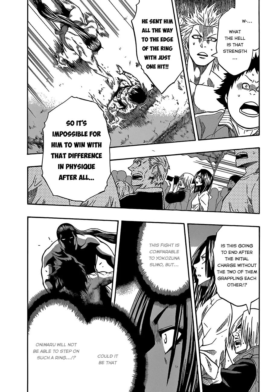 Hinomaru Zumou Chapter 30 page 8 - Chapter 30: Onimaru Kunitsuna Vs Kusanagi no Tsurugi 2