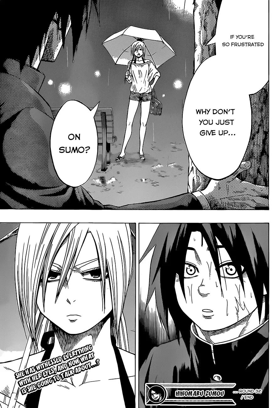 Hinomaru Zumou Chapter 32 page 21 - Chapter 32: What More Can Be Done Than This...
