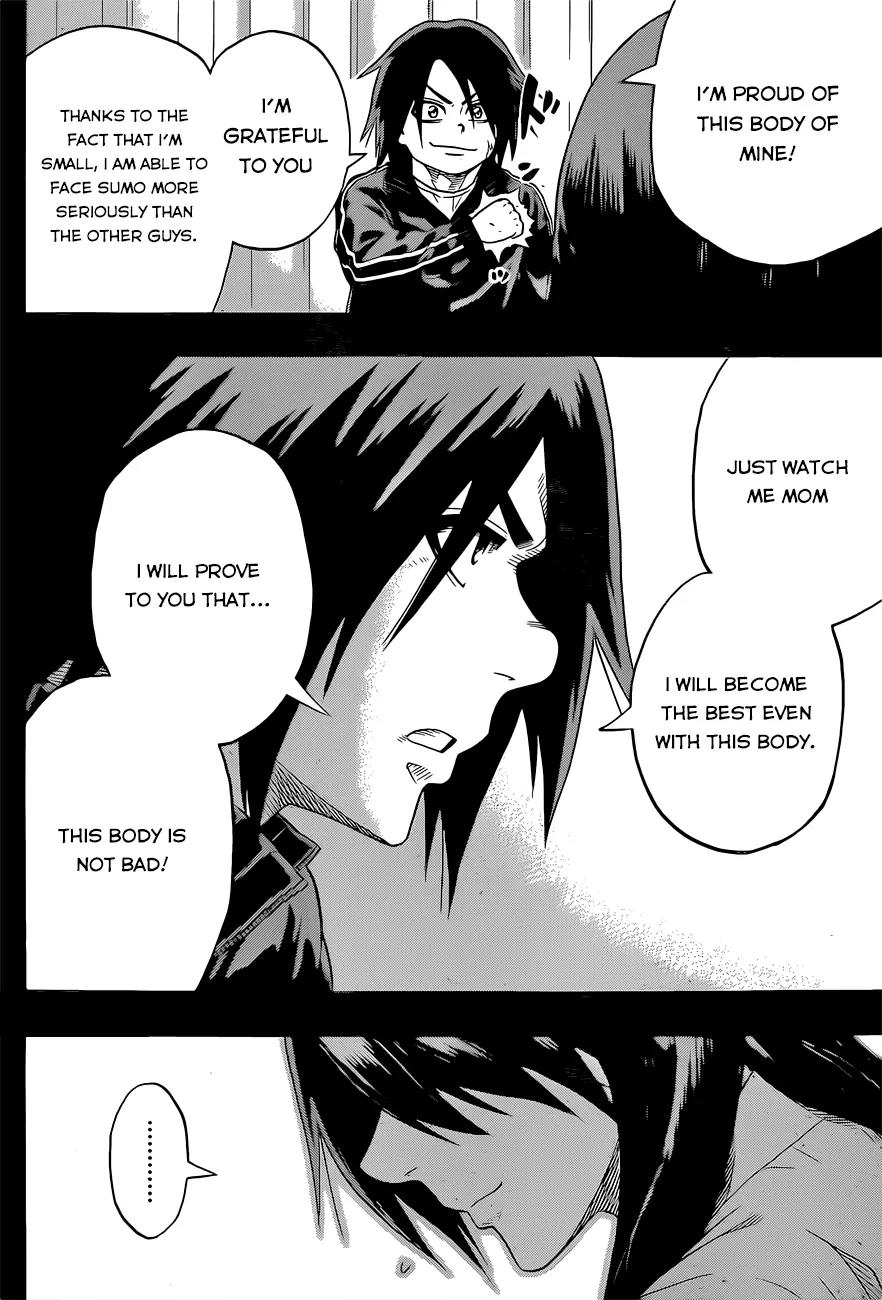 Hinomaru Zumou Chapter 33 page 11 - Chapter 33: Why are you so into Sumo?
