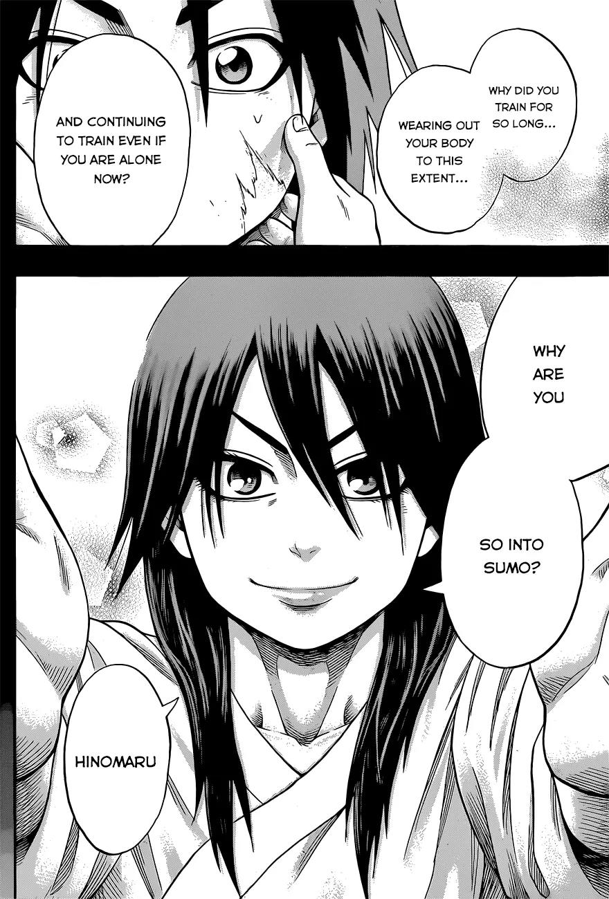 Hinomaru Zumou Chapter 33 page 13 - Chapter 33: Why are you so into Sumo?