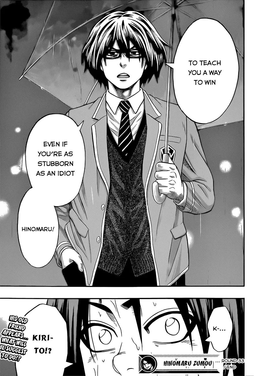 Hinomaru Zumou Chapter 33 page 22 - Chapter 33: Why are you so into Sumo?