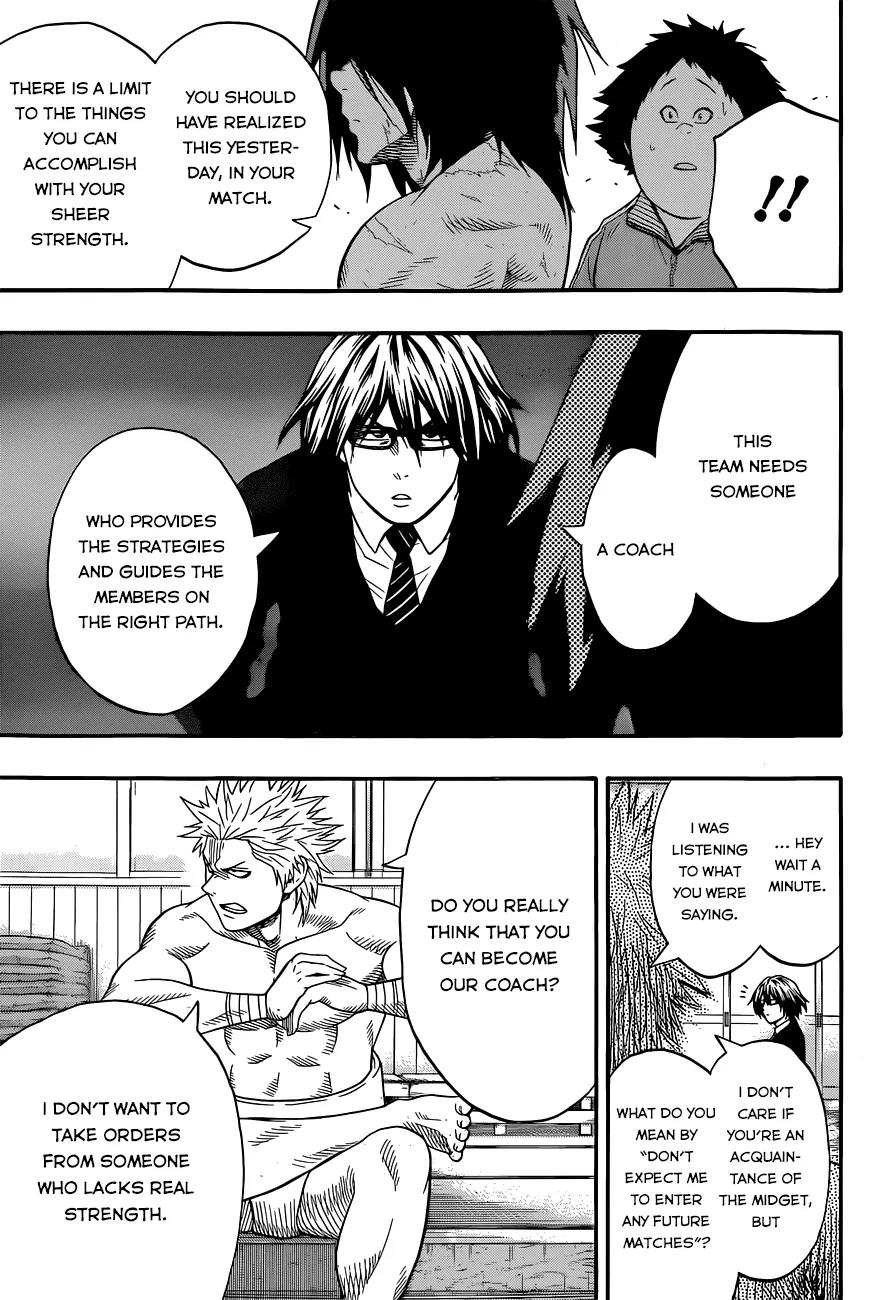 Hinomaru Zumou Chapter 34 page 20 - Chapter 34: Tsuji Kirihito