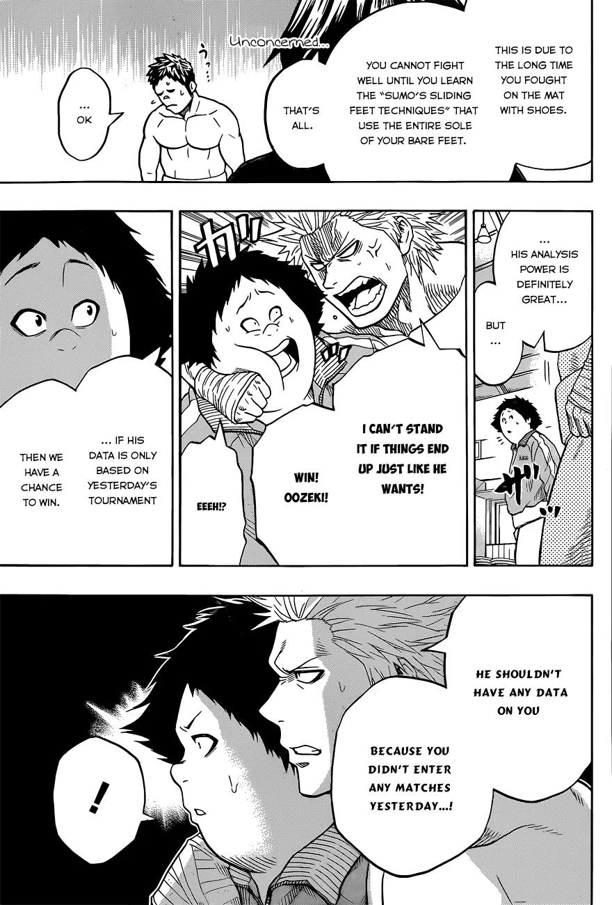 Hinomaru Zumou Chapter 35 page 14 - Chapter 35: The Things I Want To Say