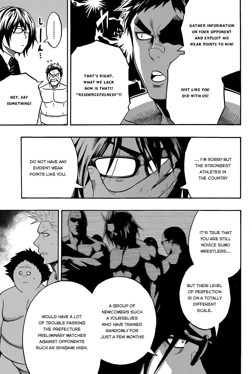Hinomaru Zumou Chapter 35 page 18 - Chapter 35: The Things I Want To Say