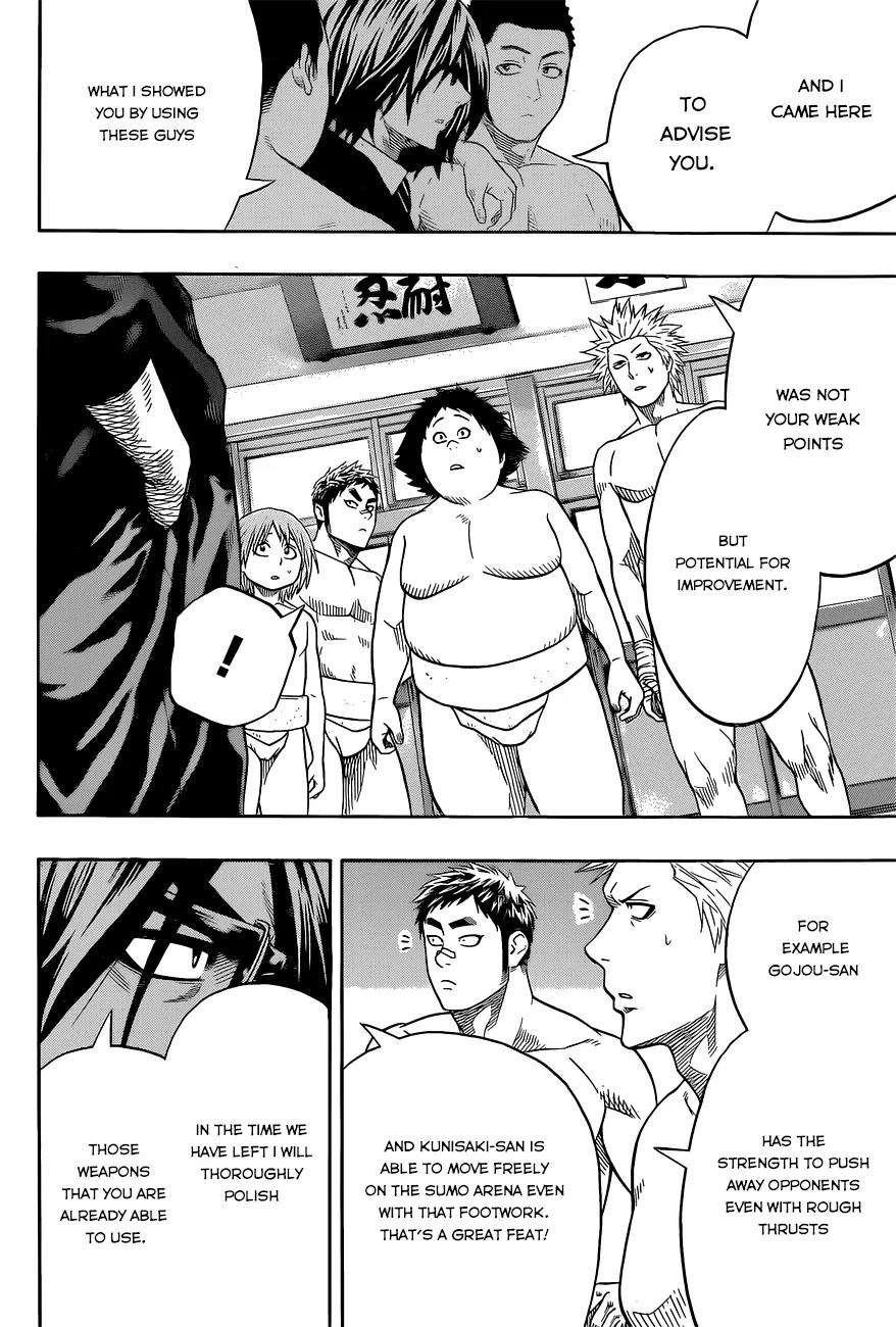 Hinomaru Zumou Chapter 35 page 19 - Chapter 35: The Things I Want To Say