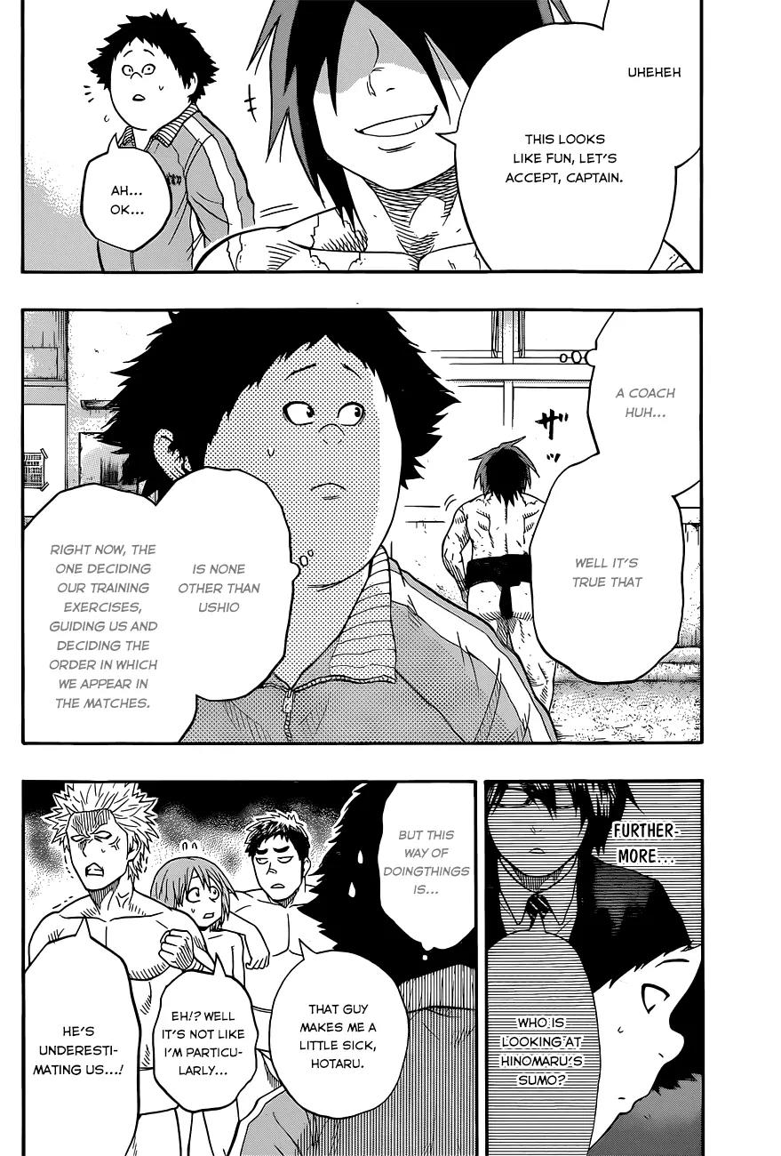 Hinomaru Zumou Chapter 35 page 5 - Chapter 35: The Things I Want To Say