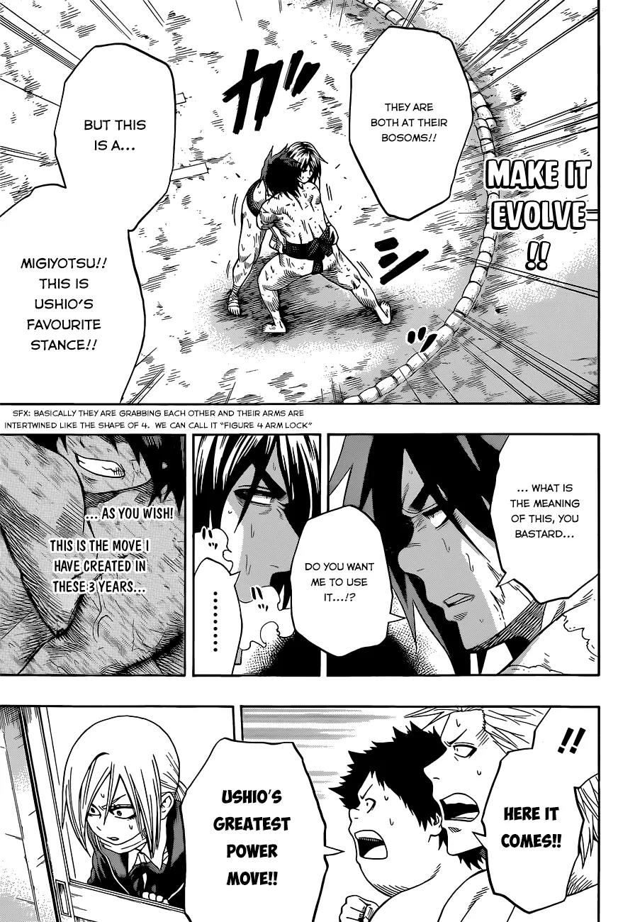 Hinomaru Zumou Chapter 36 page 16 - Chapter 36: To Improve The Others