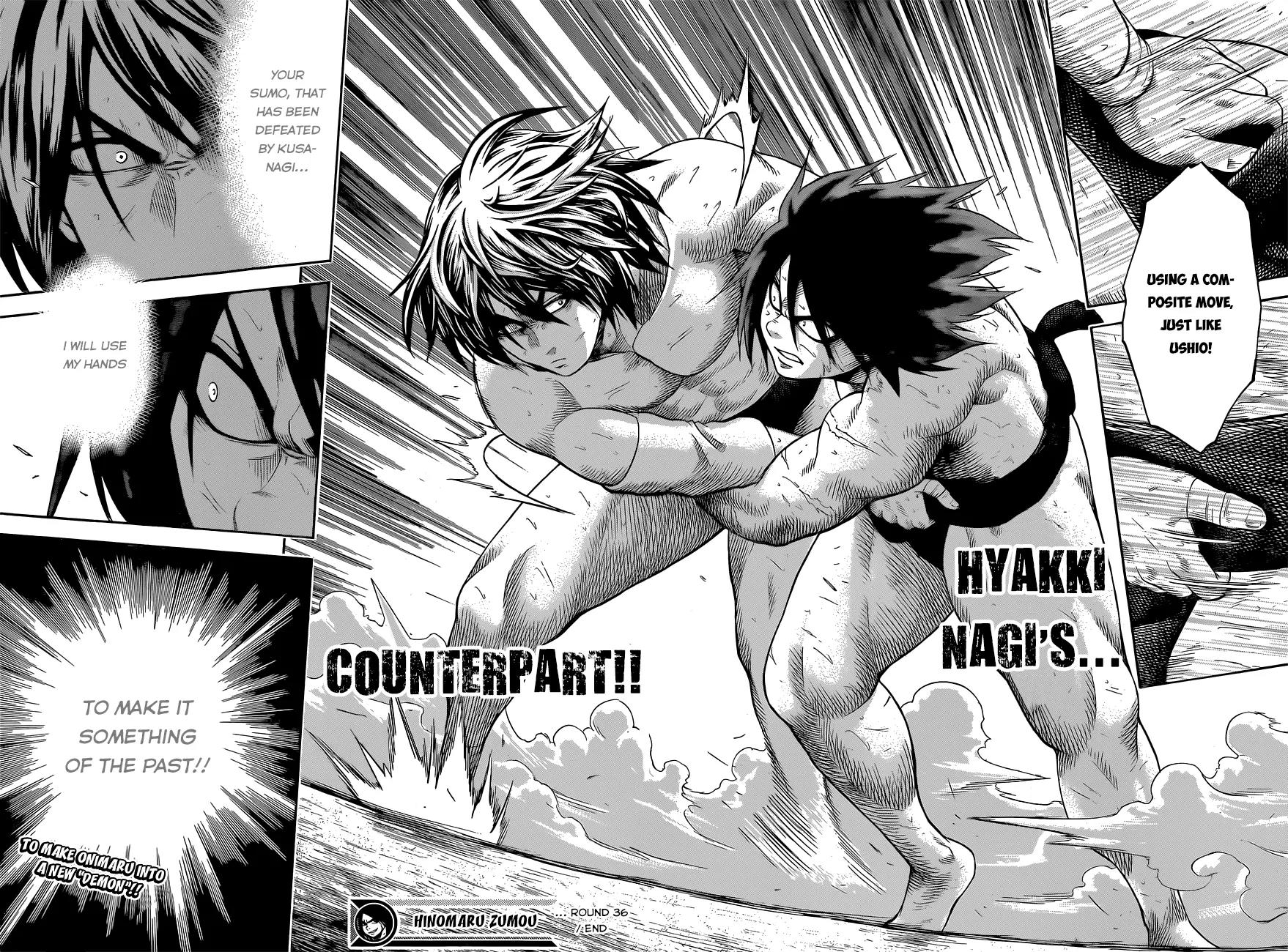 Hinomaru Zumou Chapter 36 page 19 - Chapter 36: To Improve The Others