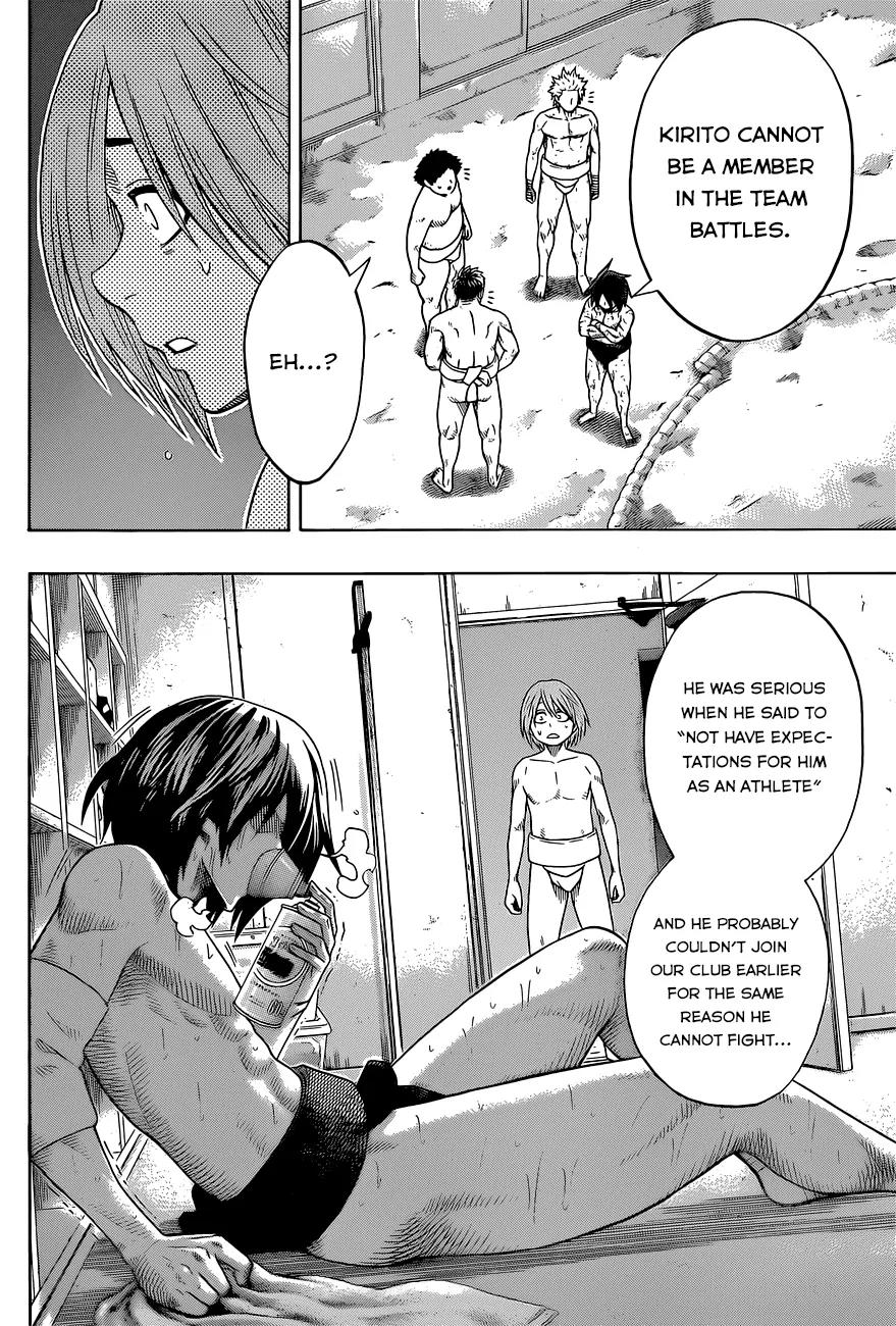 Hinomaru Zumou Chapter 37 page 18 - Chapter 37: The Yokozuna Sumo That Belongs Only To You