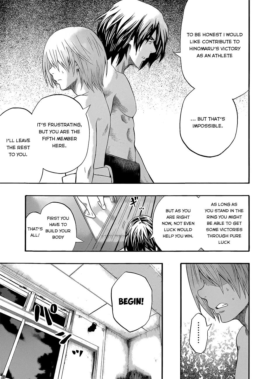 Hinomaru Zumou Chapter 38 page 12 - Chapter 38: Making the Numbers