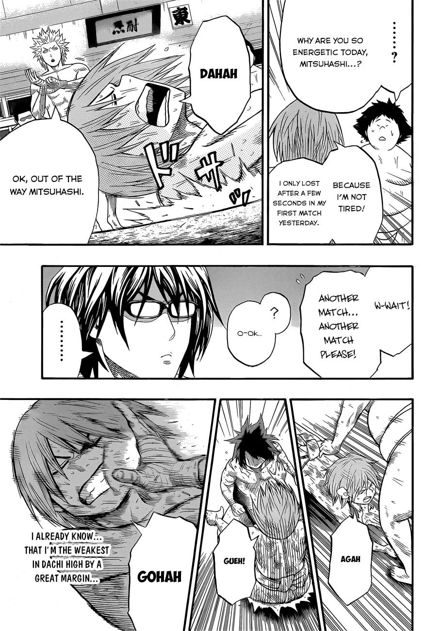 Hinomaru Zumou Chapter 38 page 14 - Chapter 38: Making the Numbers