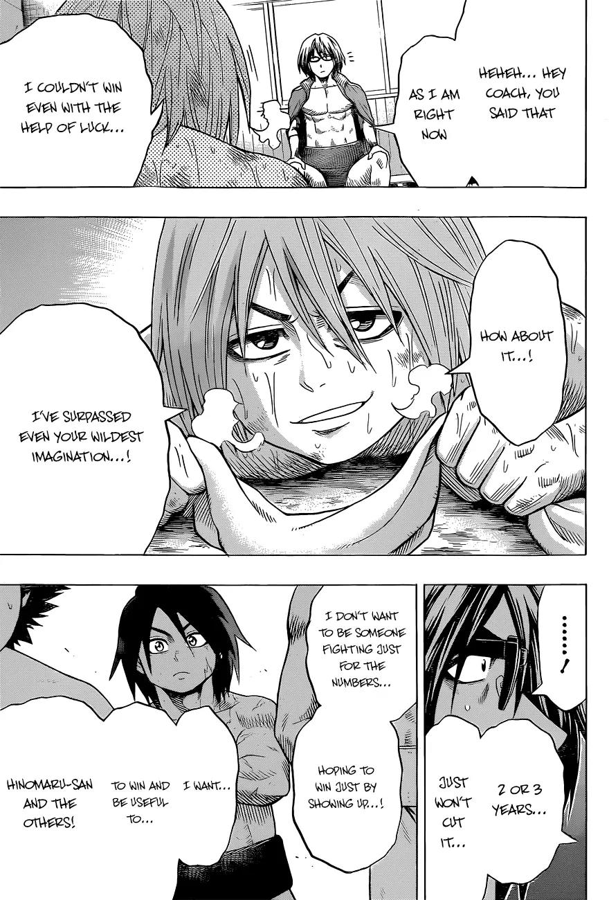 Hinomaru Zumou Chapter 38 page 18 - Chapter 38: Making the Numbers
