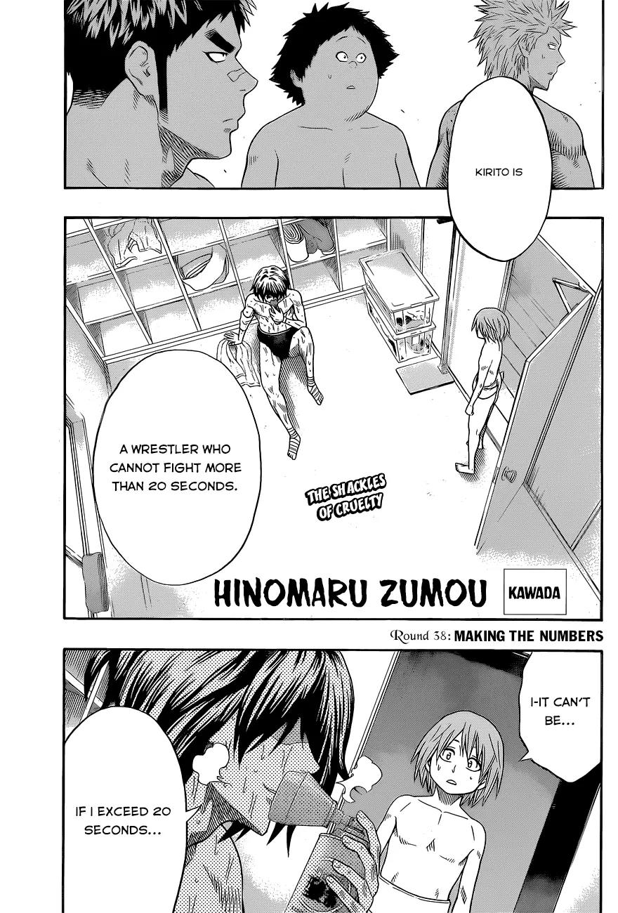 Hinomaru Zumou Chapter 38 page 4 - Chapter 38: Making the Numbers