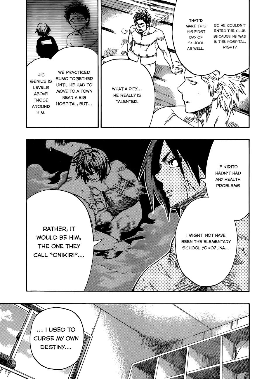 Hinomaru Zumou Chapter 38 page 6 - Chapter 38: Making the Numbers