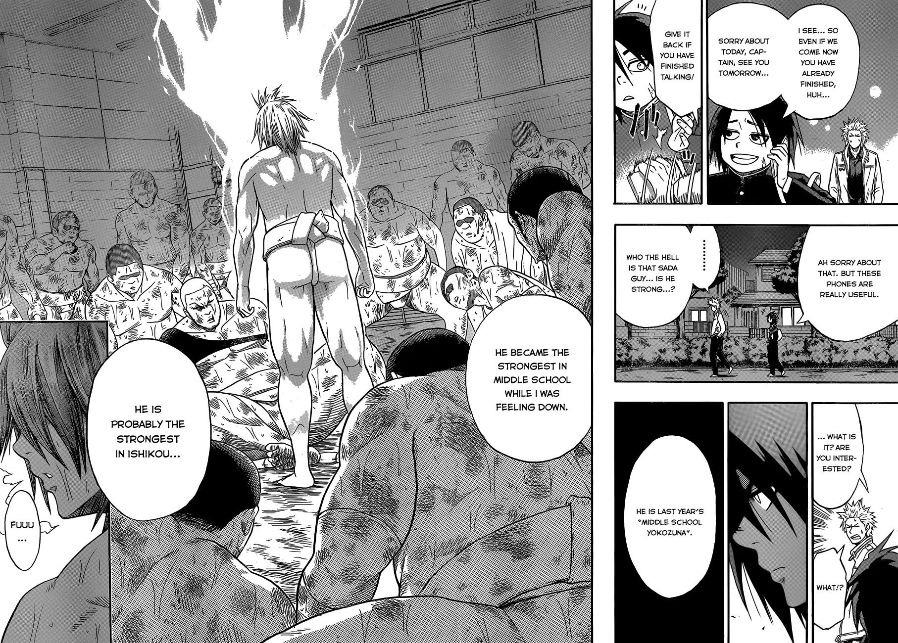 Hinomaru Zumou Chapter 4 page 10 - Chapter 4: The Sumo Club of Oodachi High School