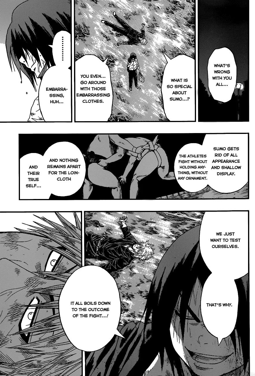 Hinomaru Zumou Chapter 4 page 16 - Chapter 4: The Sumo Club of Oodachi High School