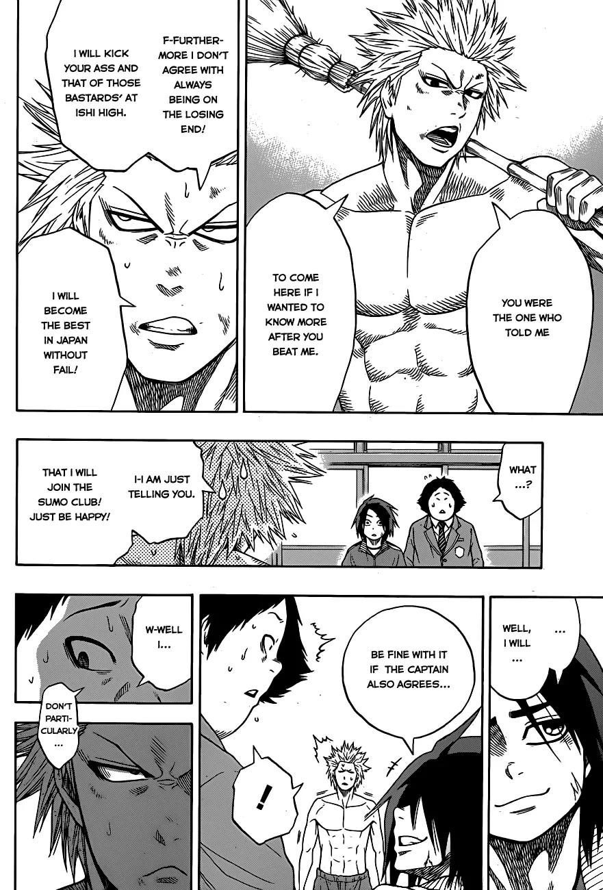 Hinomaru Zumou Chapter 4 page 19 - Chapter 4: The Sumo Club of Oodachi High School