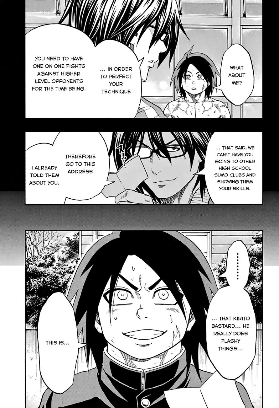 Hinomaru Zumou Chapter 40 page 18 - Chapter 40: What's Done Is Done