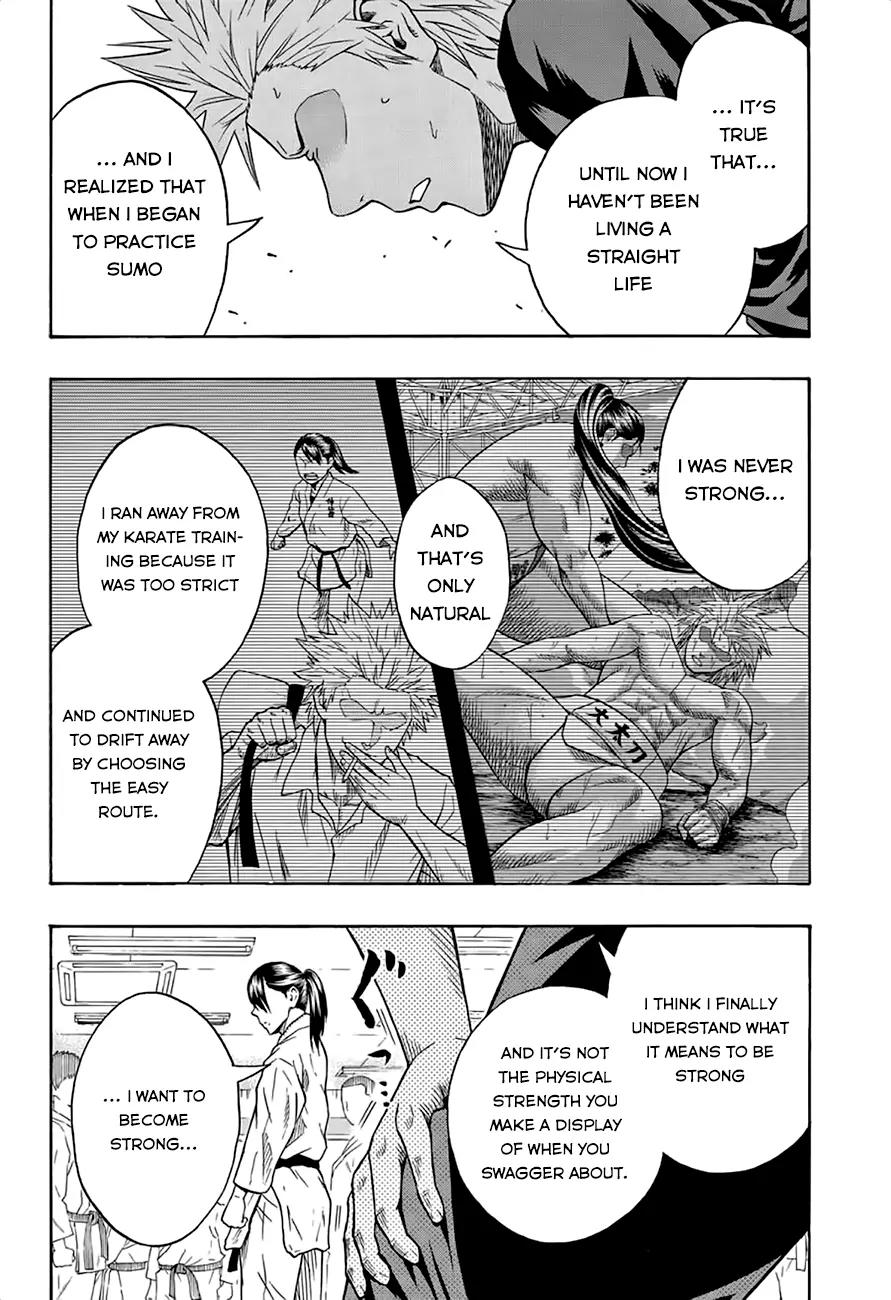 Hinomaru Zumou Chapter 40 page 5 - Chapter 40: What's Done Is Done
