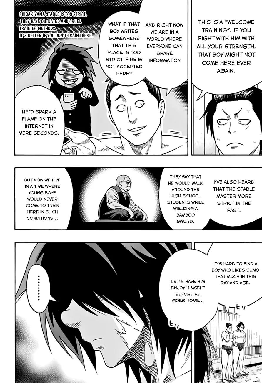 Hinomaru Zumou Chapter 41 page 13 - Chapter 41: The Shibakiyama Stable