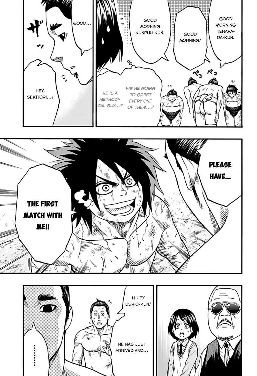 Hinomaru Zumou Chapter 42 page 13 - Chapter 42: To Take Lightly