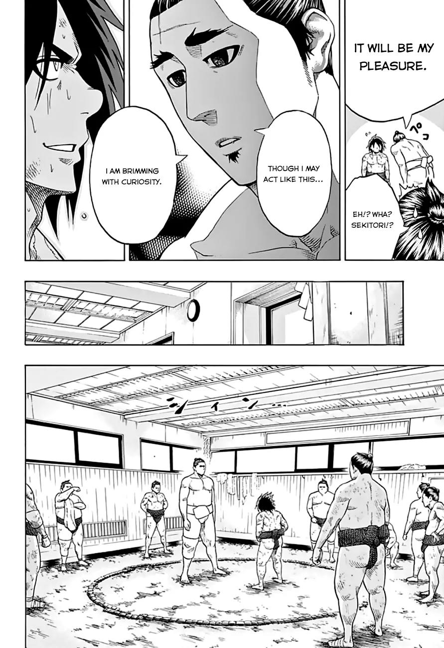 Hinomaru Zumou Chapter 42 page 14 - Chapter 42: To Take Lightly