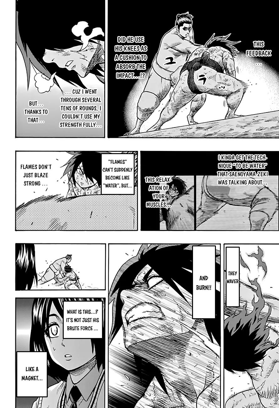 Hinomaru Zumou Chapter 43 page 13 - Chapter 43: Flame and Water