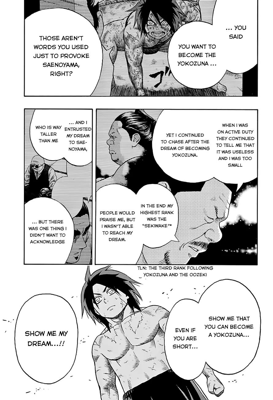Hinomaru Zumou Chapter 44 page 18 - Chapter 44 : Even If I'm Small