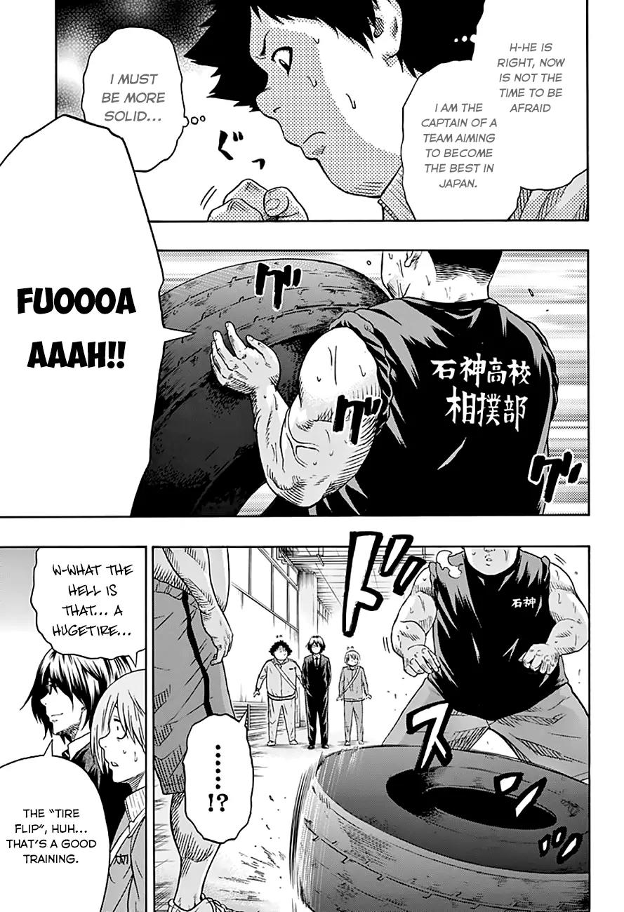 Hinomaru Zumou Chapter 45 page 10 - Chapter 45: This Is Not The Time To Get Nervous