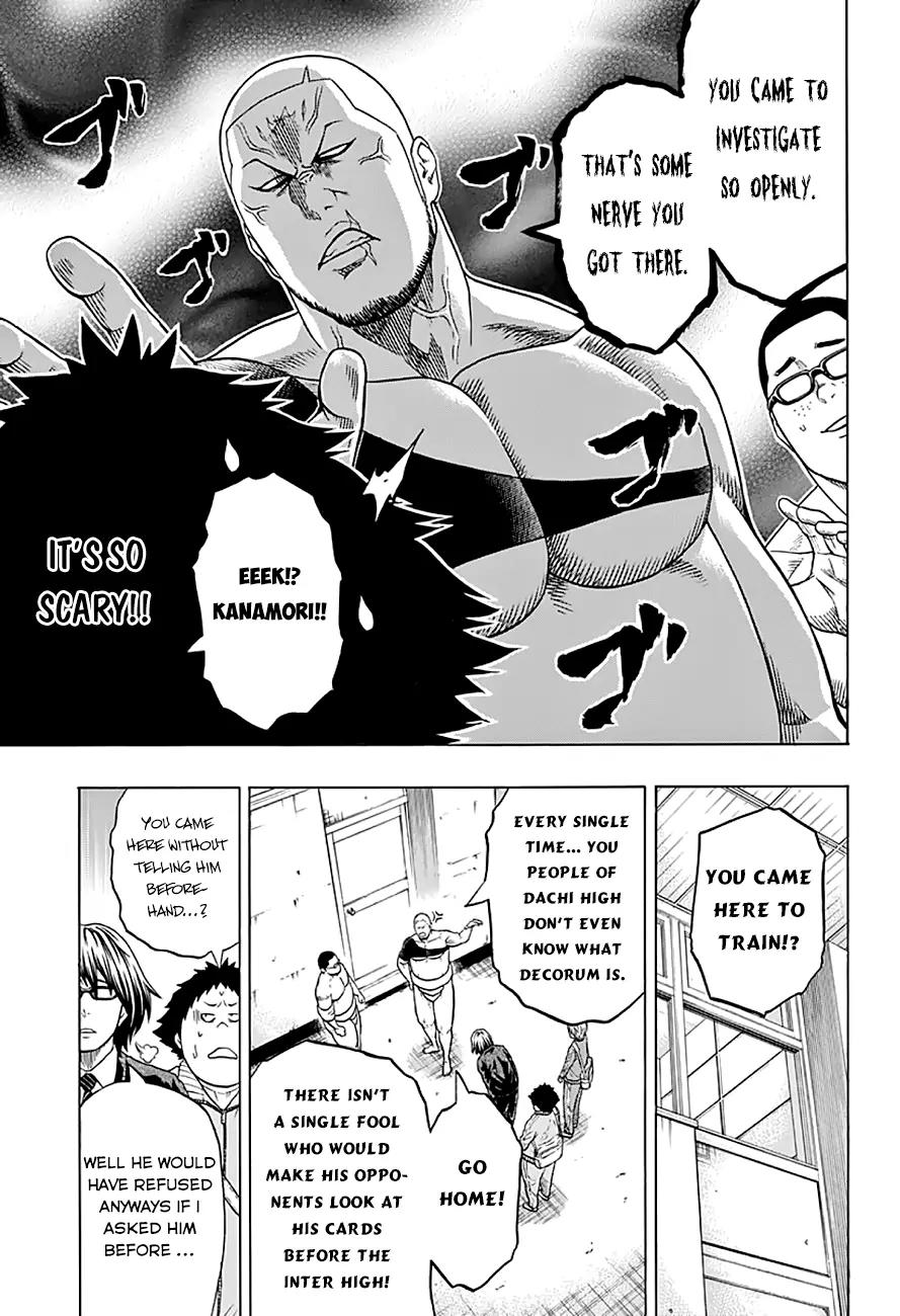 Hinomaru Zumou Chapter 45 page 12 - Chapter 45: This Is Not The Time To Get Nervous