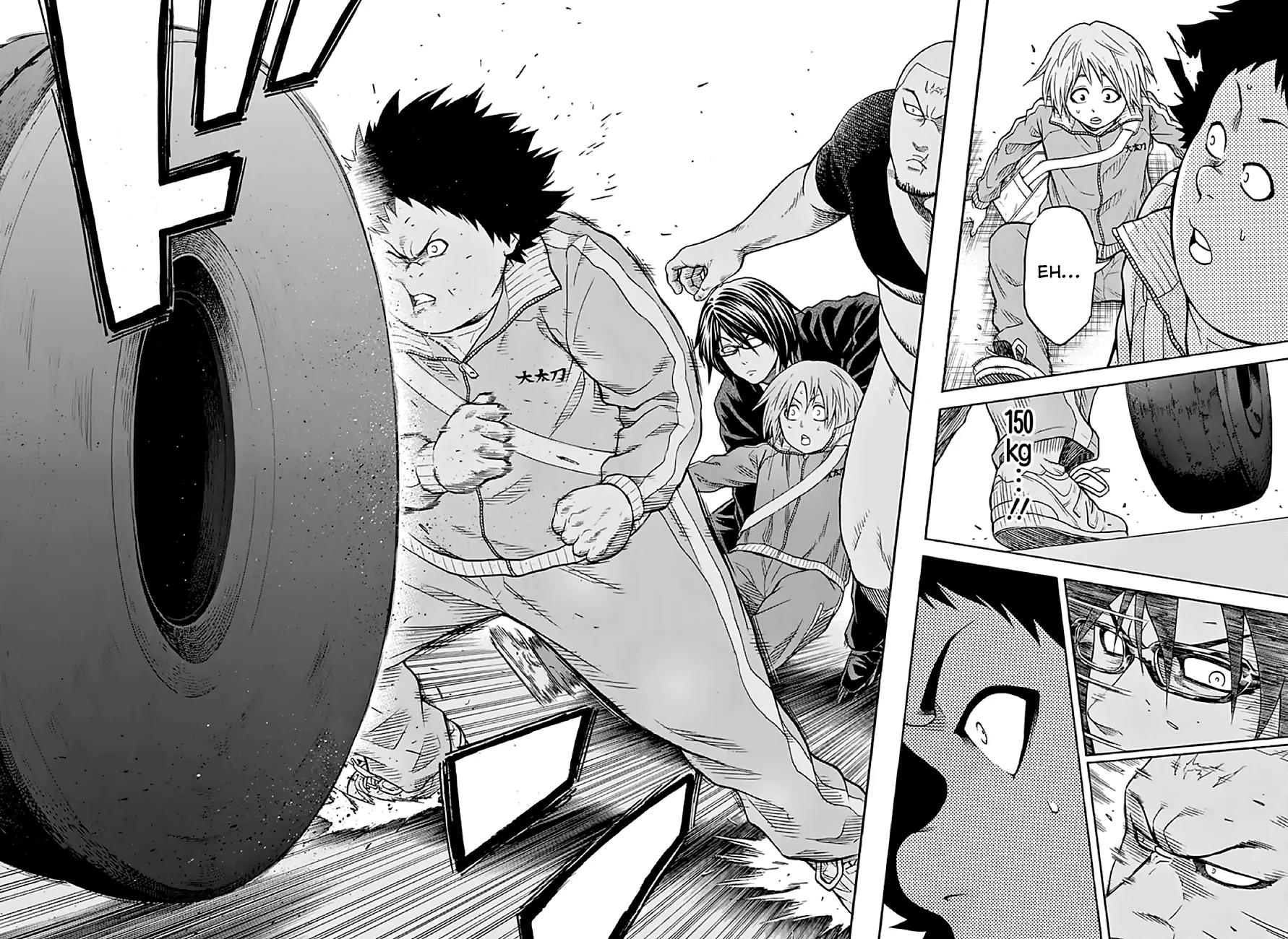 Hinomaru Zumou Chapter 45 page 15 - Chapter 45: This Is Not The Time To Get Nervous