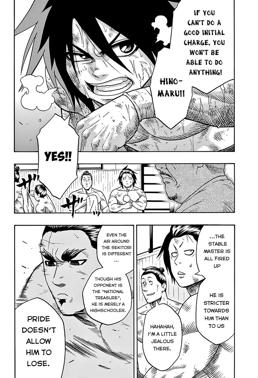 Hinomaru Zumou Chapter 45 page 3 - Chapter 45: This Is Not The Time To Get Nervous