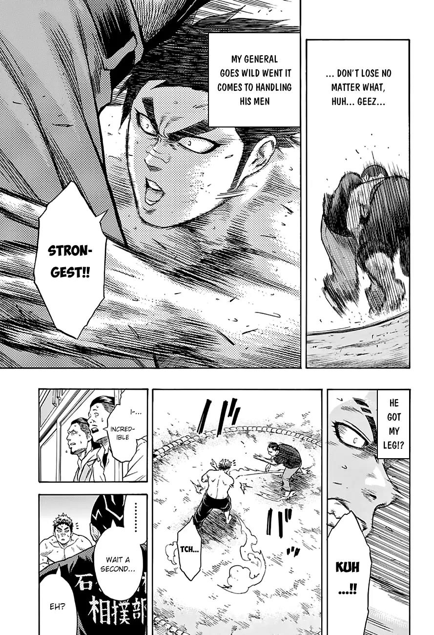 Hinomaru Zumou Chapter 46 page 18 - Chapter 46: The Two Secret Weapons