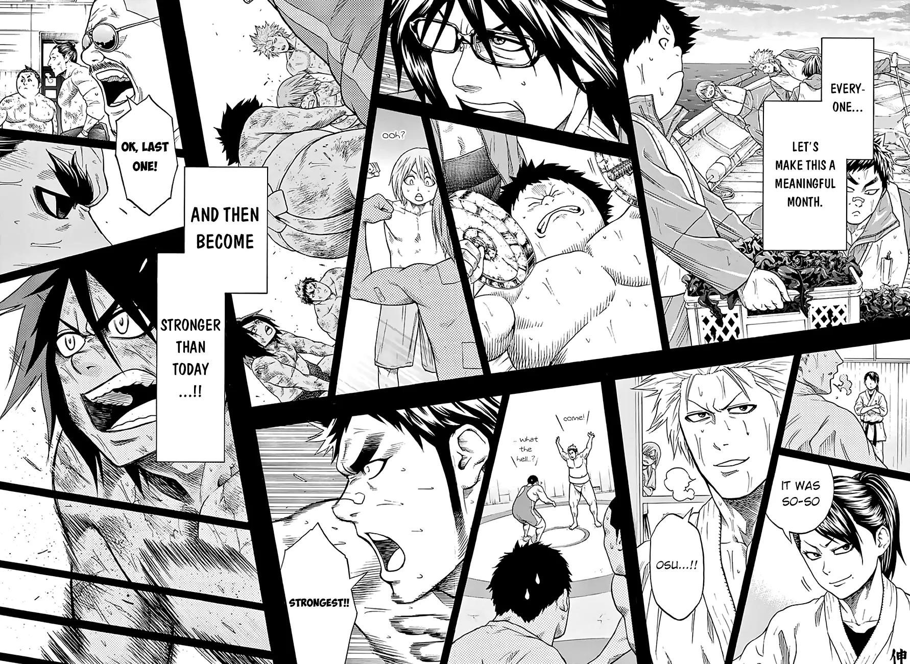 Hinomaru Zumou Chapter 47 page 11 - Chapter 47: From The Starting Ring