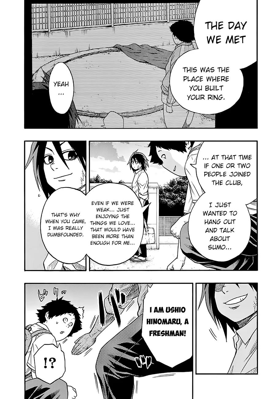 Hinomaru Zumou Chapter 47 page 15 - Chapter 47: From The Starting Ring