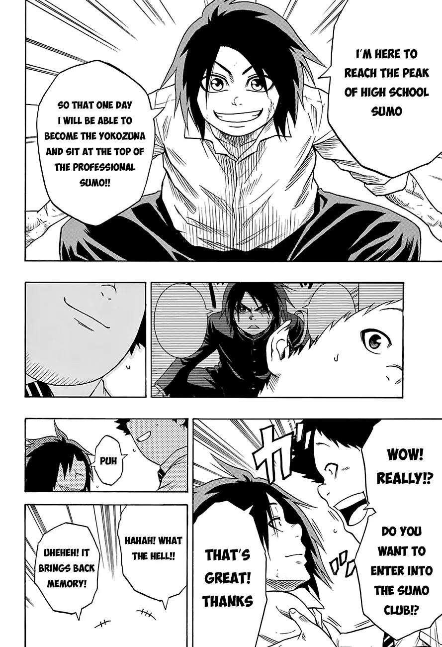 Hinomaru Zumou Chapter 47 page 16 - Chapter 47: From The Starting Ring