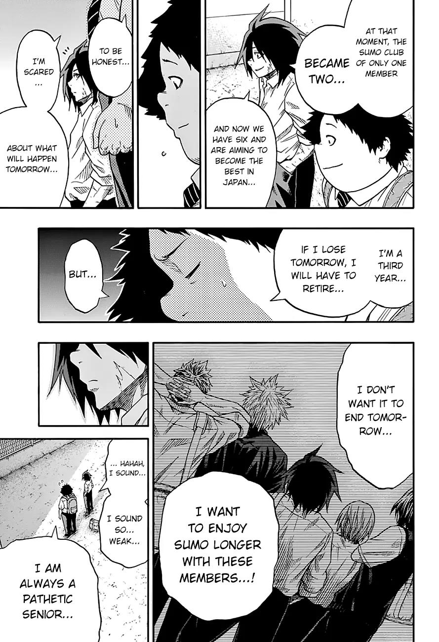 Hinomaru Zumou Chapter 47 page 17 - Chapter 47: From The Starting Ring