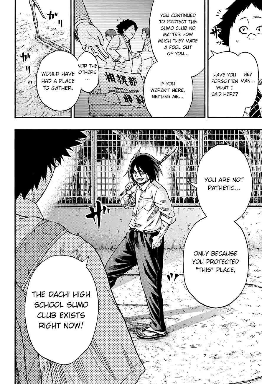 Hinomaru Zumou Chapter 47 page 18 - Chapter 47: From The Starting Ring