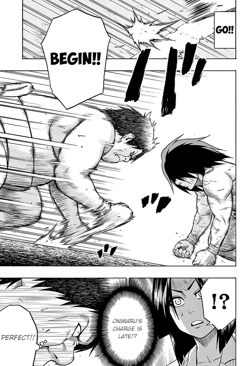 Hinomaru Zumou Chapter 48 page 13 - Chapter 48: "Real Thing" Or Not
