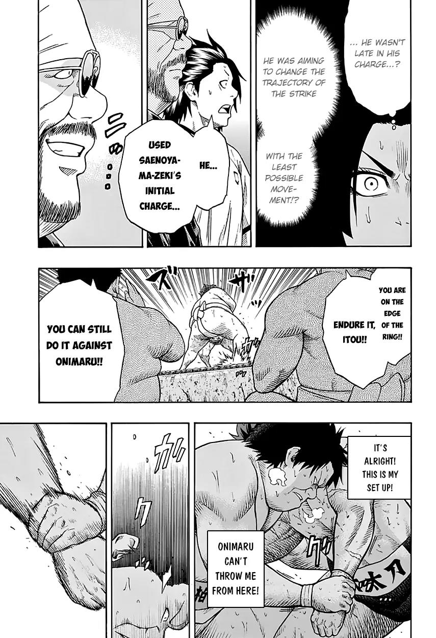 Hinomaru Zumou Chapter 48 page 15 - Chapter 48: "Real Thing" Or Not