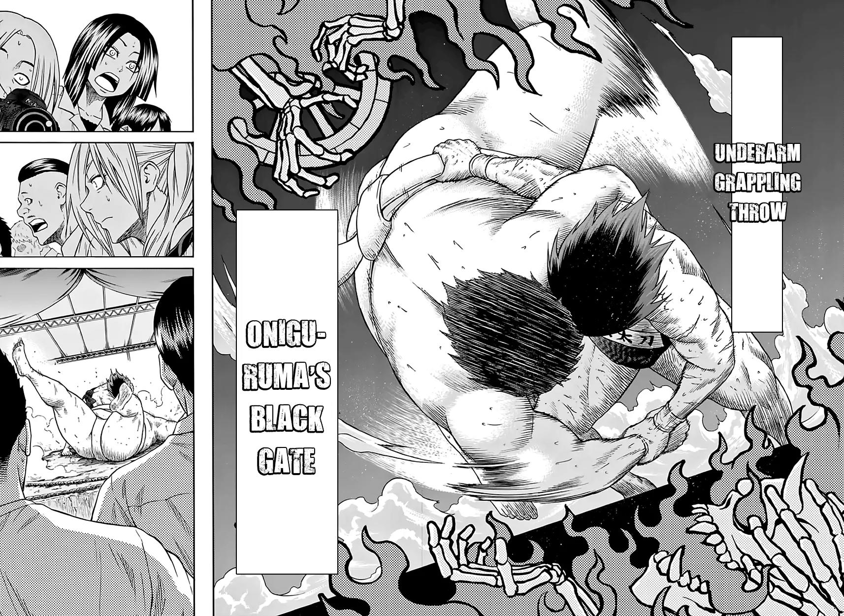 Hinomaru Zumou Chapter 48 page 16 - Chapter 48: "Real Thing" Or Not