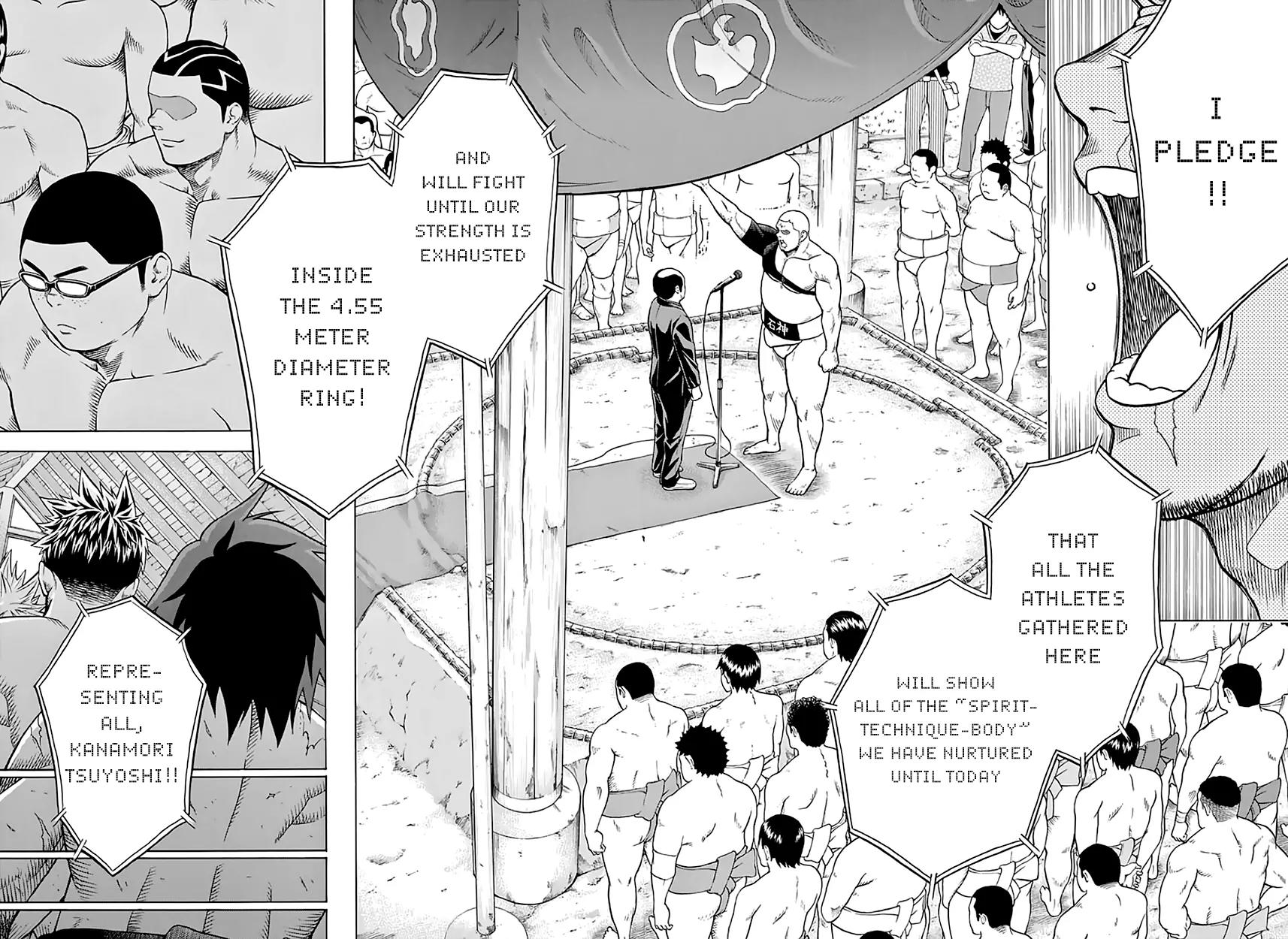 Hinomaru Zumou Chapter 48 page 3 - Chapter 48: "Real Thing" Or Not