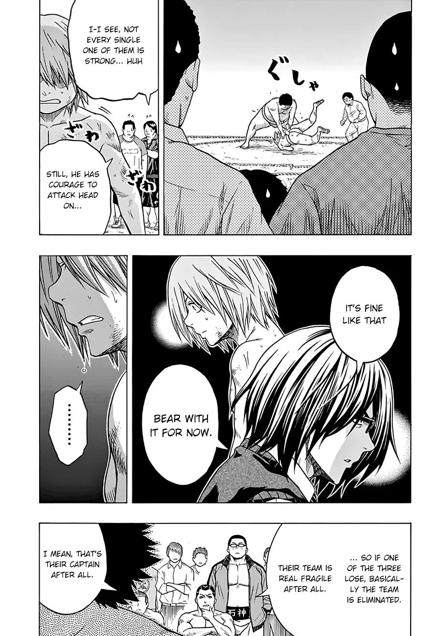 Hinomaru Zumou Chapter 49 page 13 - Chapter 49: Expectations Surpassed!!