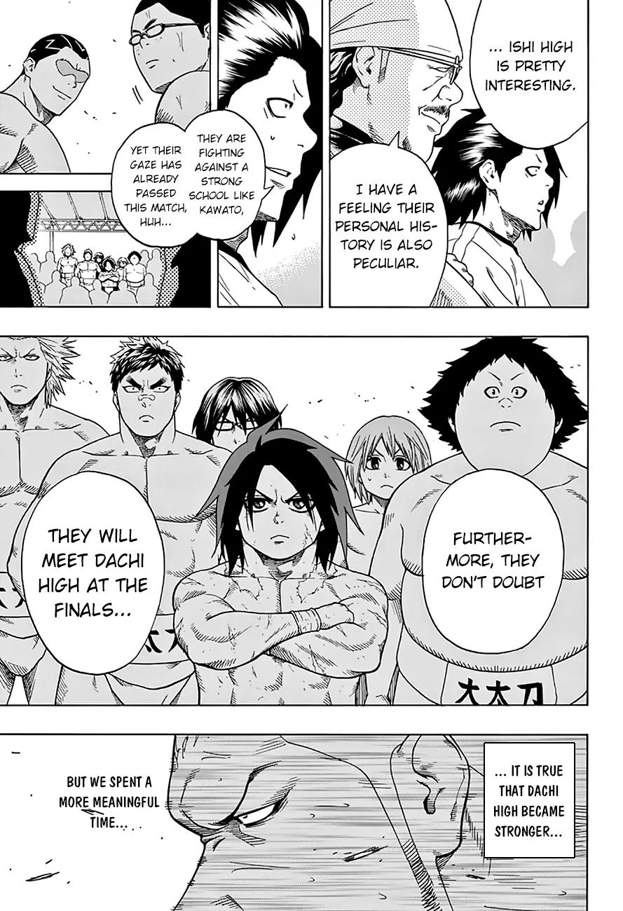 Hinomaru Zumou Chapter 50 page 12 - Chapter 50: The “Spirit, Technique and Body” In Life