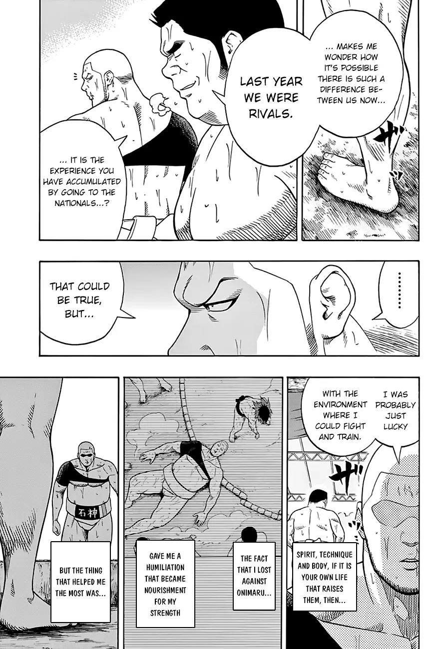 Hinomaru Zumou Chapter 50 page 14 - Chapter 50: The “Spirit, Technique and Body” In Life