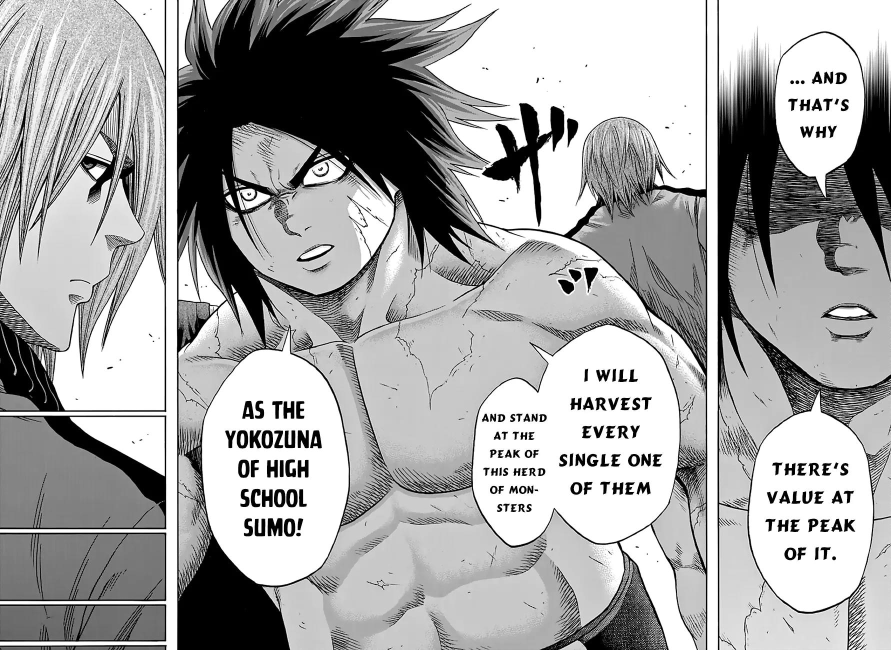 Hinomaru Zumou Chapter 52 page 13 - Chapter 52: Oodachi High School and Ishigami High School