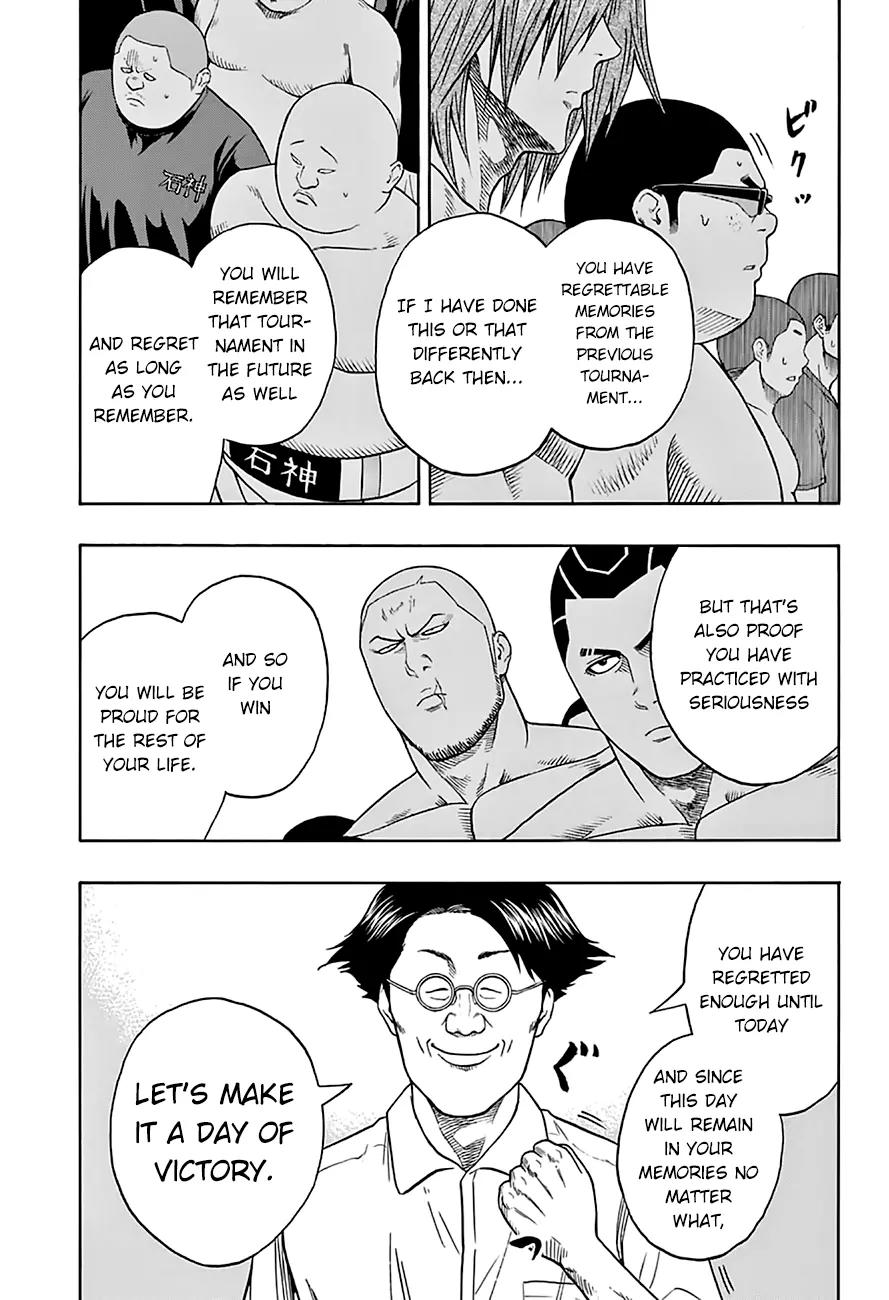 Hinomaru Zumou Chapter 52 page 15 - Chapter 52: Oodachi High School and Ishigami High School