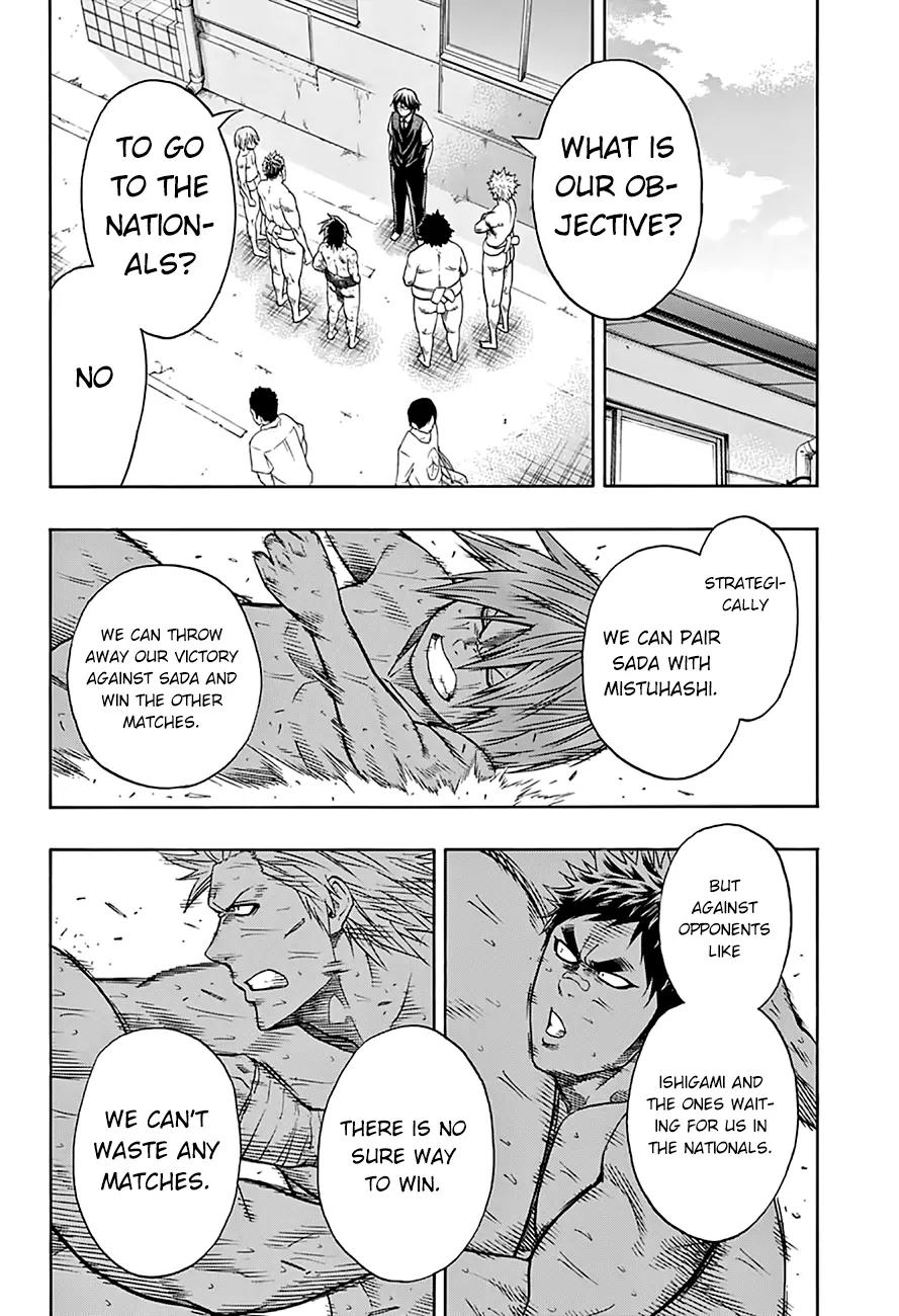 Hinomaru Zumou Chapter 52 page 16 - Chapter 52: Oodachi High School and Ishigami High School