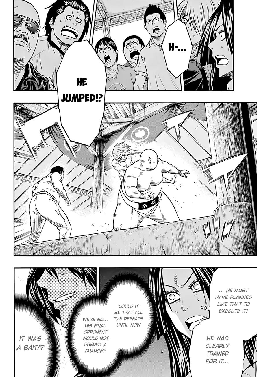 Hinomaru Zumou Chapter 53 page 14 - Chapter 53: An Honest Jester